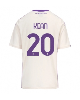 Fiorentina Moise Kean #20 Maglia Gara Trasferta Repliche 2025-26 Maniche Corte